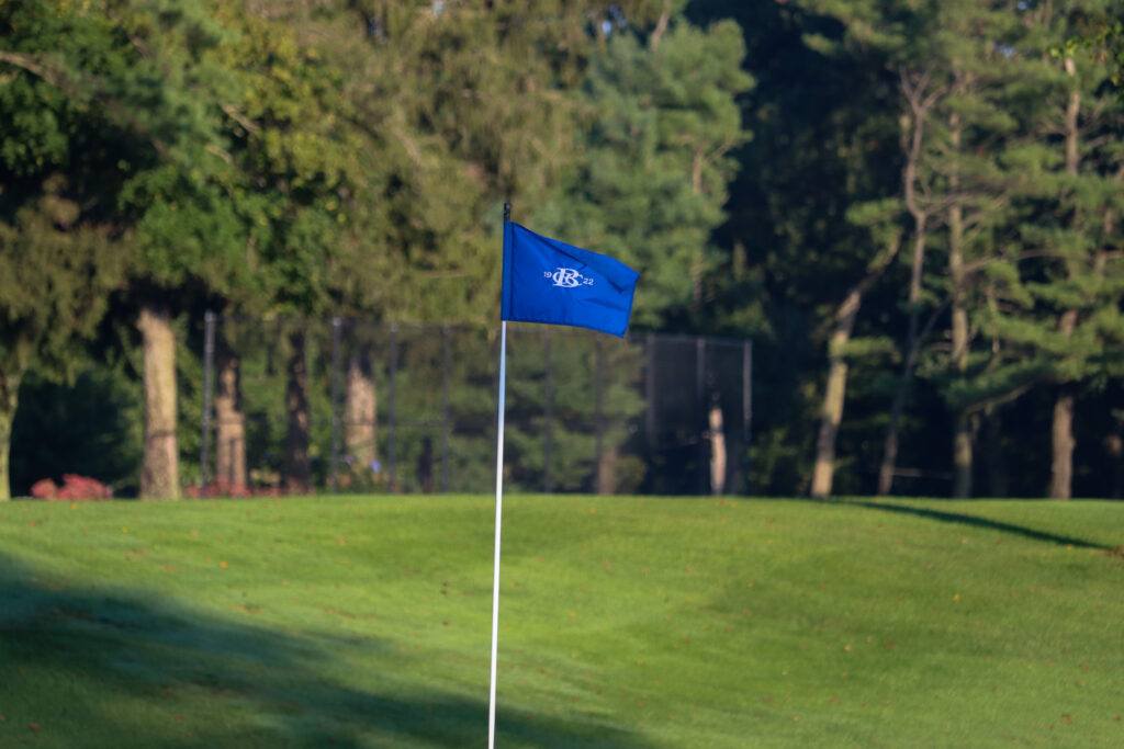 A flag stick at Brookville CC.