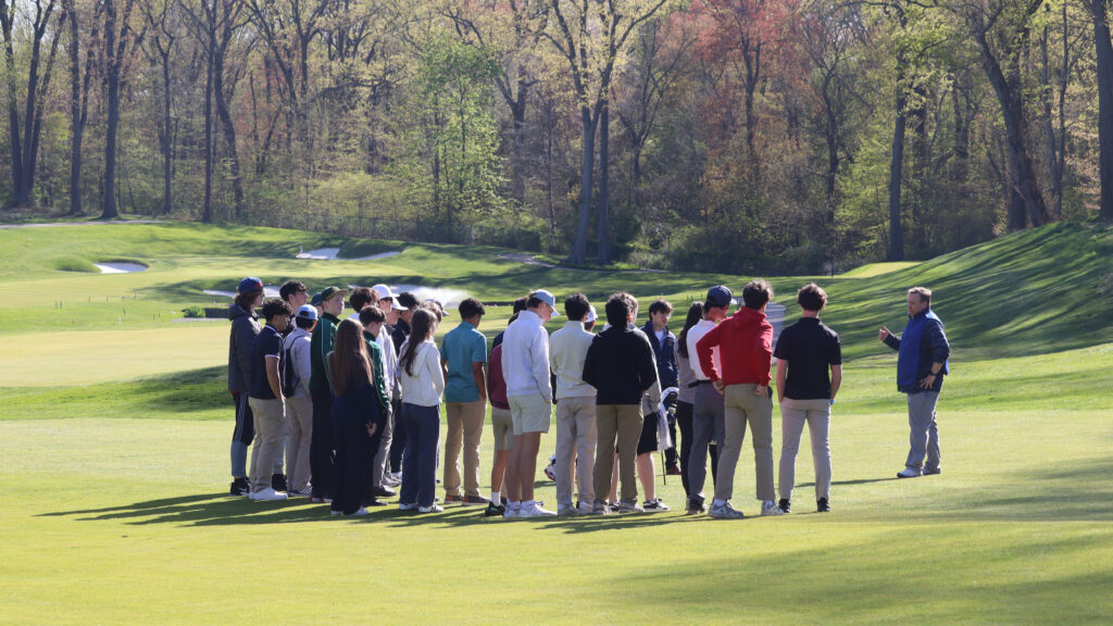 group at 2024 caddie academy at North Hills